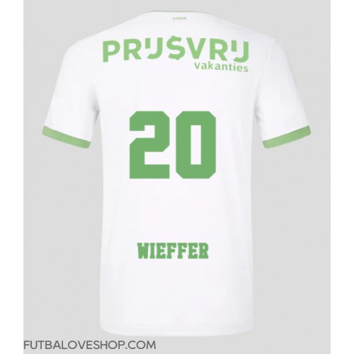 Dres Feyenoord Mats Wieffer #20 Tretina 2023-24 Krátky Rukáv